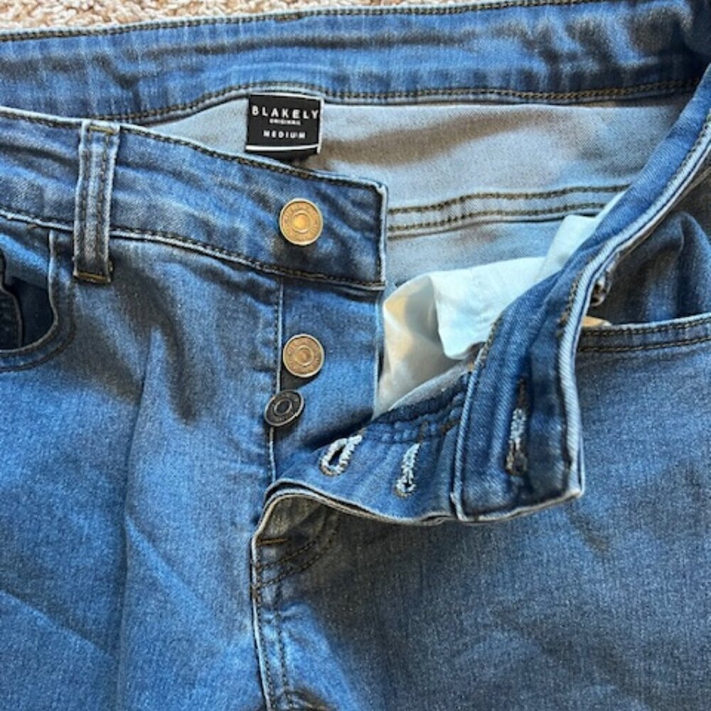 Blakely Original button up skinny jeans size M - Picture 3 of 4